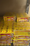 Maggi Shrimp Seasoning Cubes boxes stacked on shelf