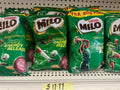Nestlé Milo Energy Food Drink bags on shelf