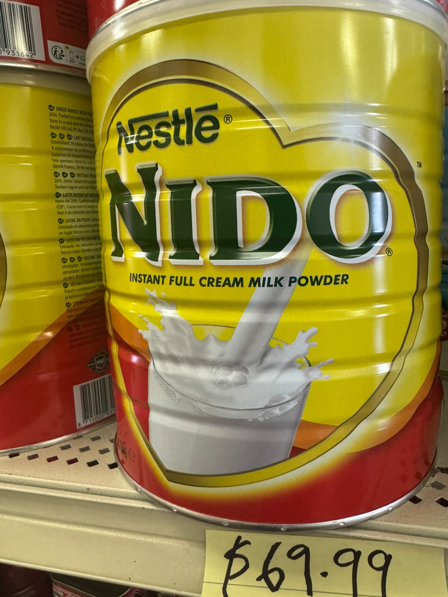 Nestlé Nido Instant Full Cream Milk Powder large tin