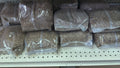 Ofada Rice 5lb bags on shelf