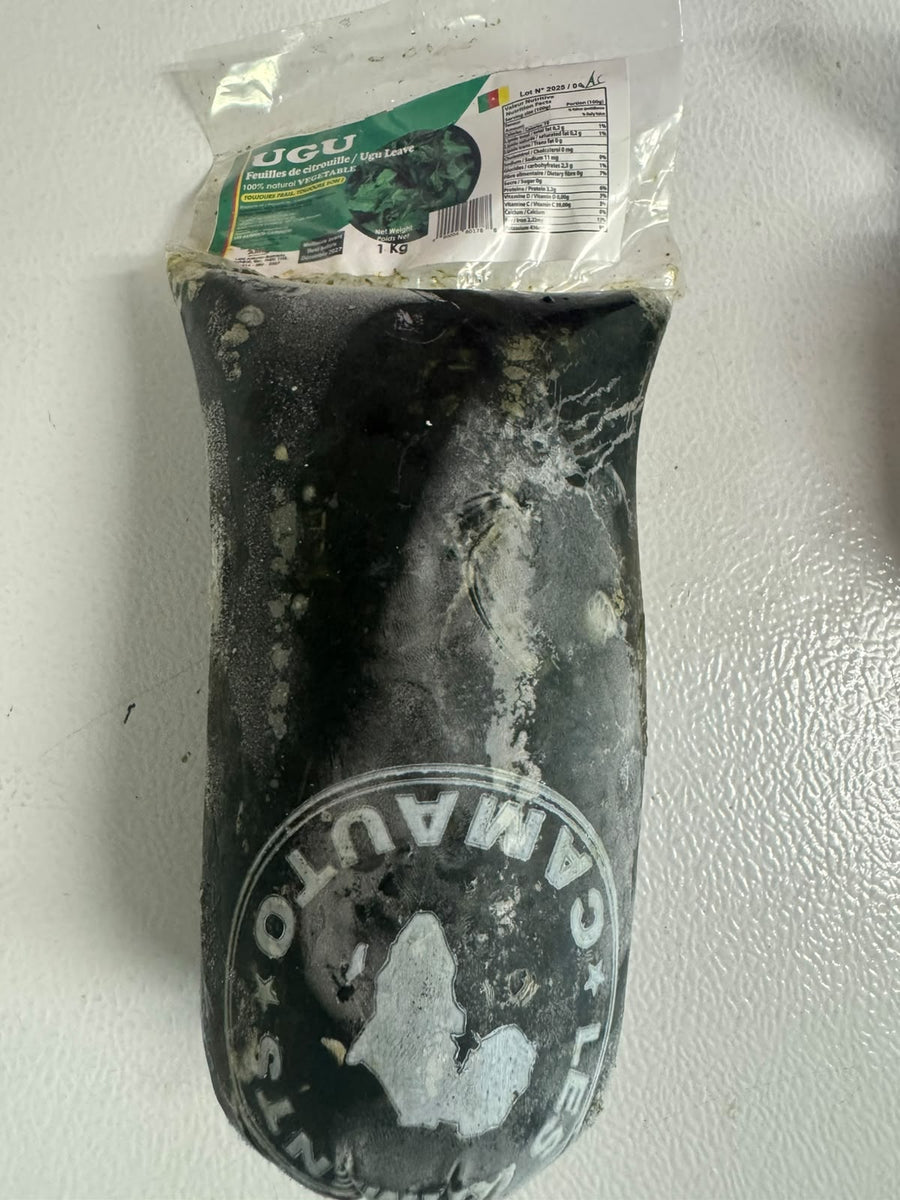 Frozen Ugwu Ugu leaves package